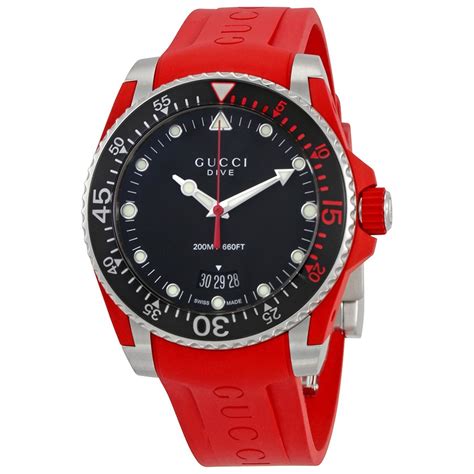 Gucci YA136309 Dive Mens Quartz Watch 